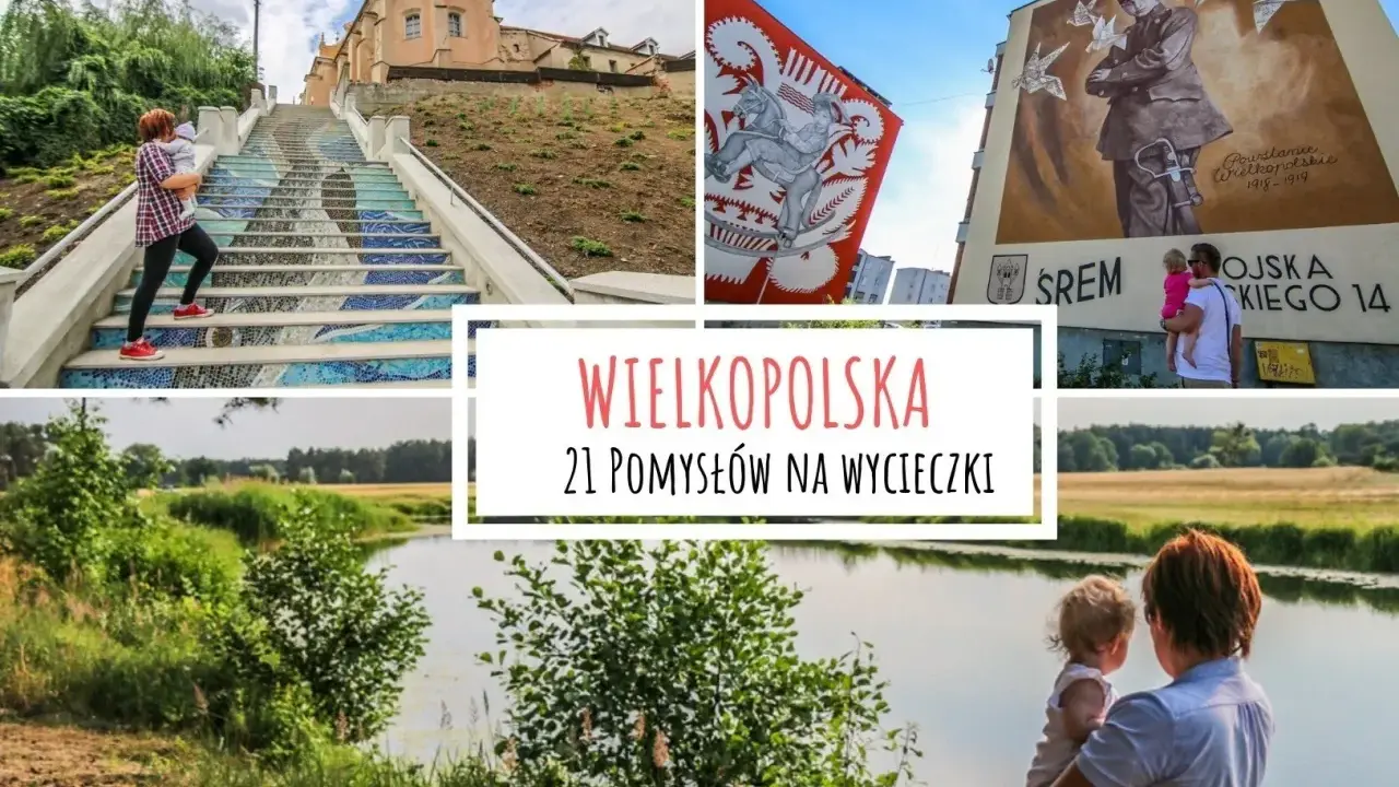 Wielkopolska: mozaikowe schody, murale i malownicze krajobrazy. Odkryj ciekawe miejsca w Wielkopolsce na wycieczki.